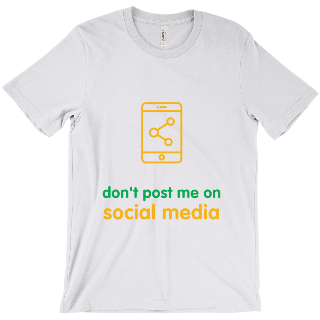 lån Saga Bær Don't Post Adult T-Shirts (English) – Digital Parenting Shop
