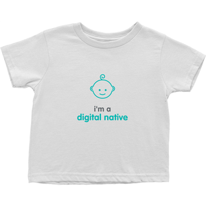 Digital Native Toddler T-Shirt (English)