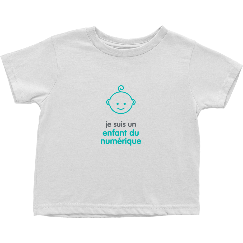Digital Native Toddler T-Shirt (French)