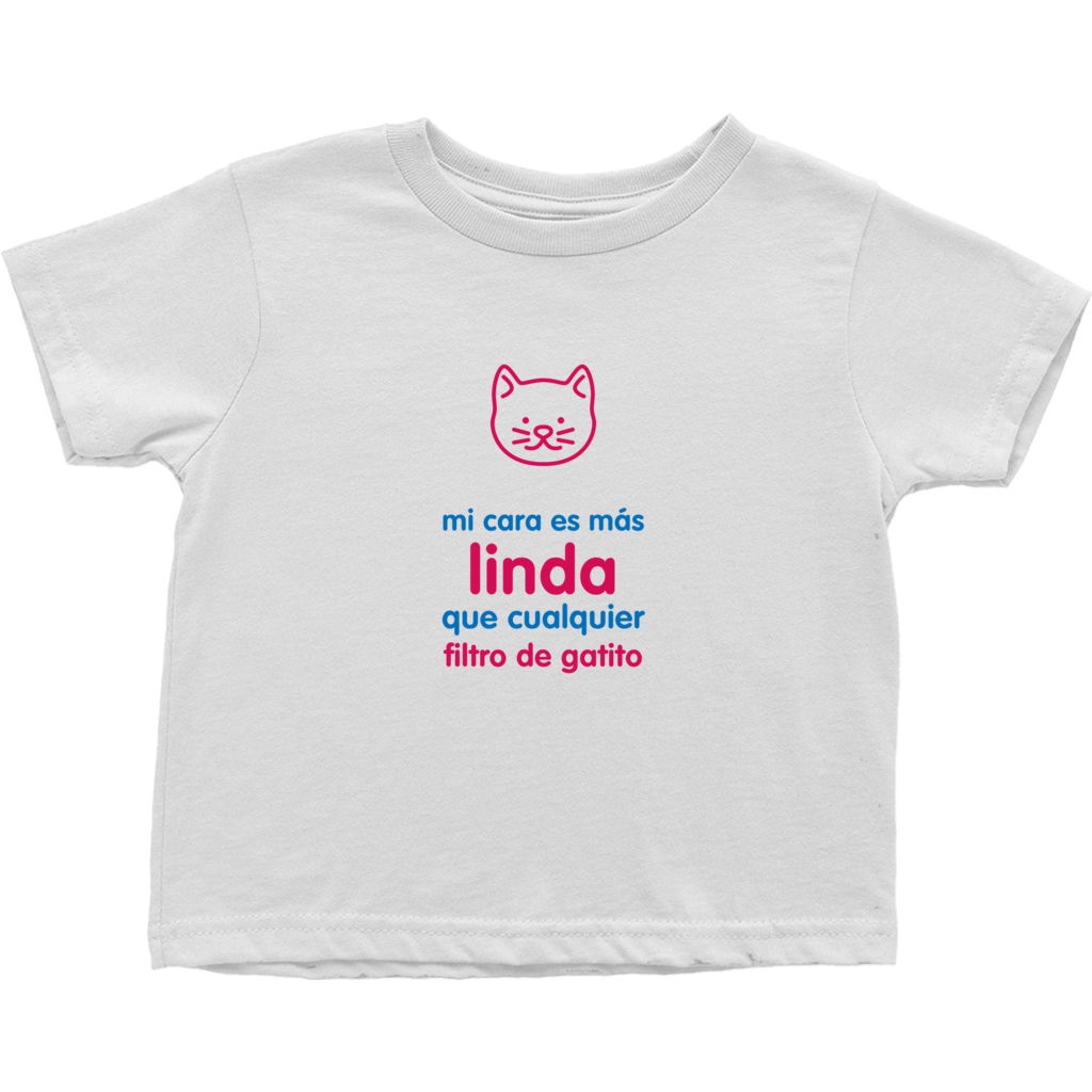 Kitty Toddler T-Shirt (Spanish)
