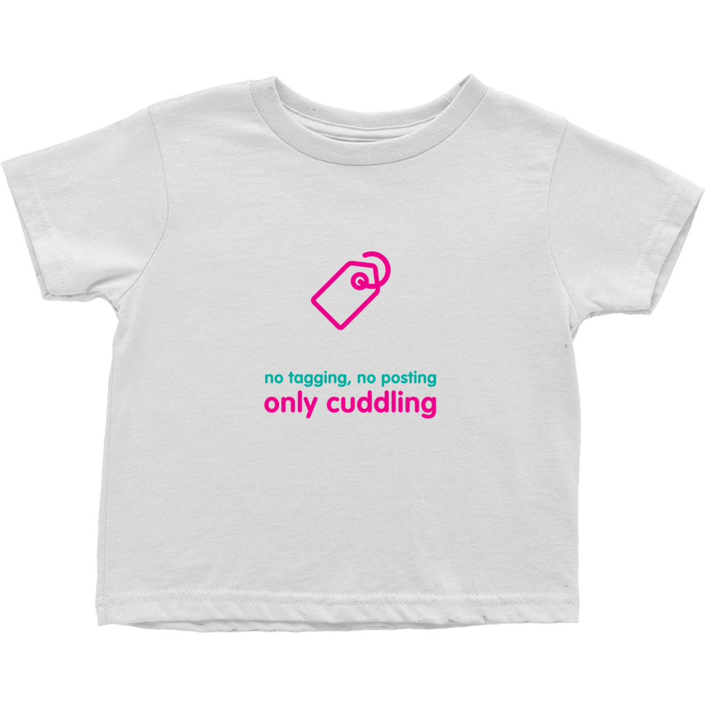 No Tagging Toddler T-Shirts (English)
