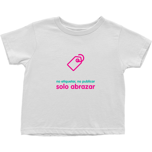 No Tagging Toddler T-Shirts (Spanish)