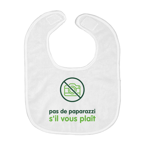 No Paparazzi Bib (French)