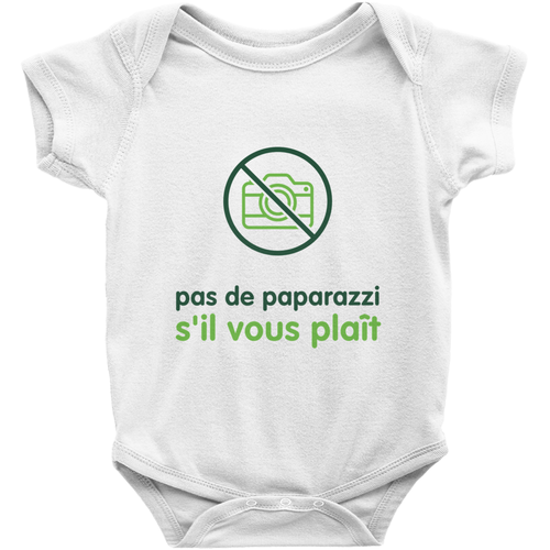 No Paparazzi Onesie (French)