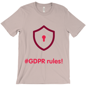 GDPR Rules Adult T-Shirts (English)