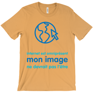 Internet is Ubiquitous Adult T-Shirts (French)