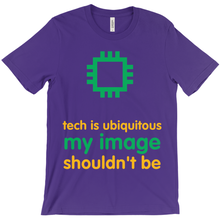 Tech is Ubiquitous Adult T-Shirts (English)