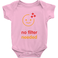 No filter needed Onesie (English)