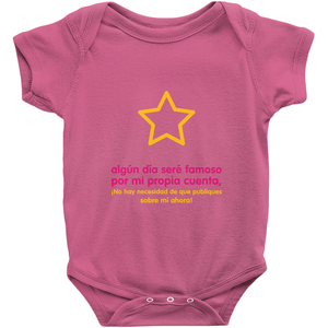 I'll be famous Onesie (Spanish)