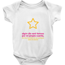 I'll be famous Onesie (Spanish)