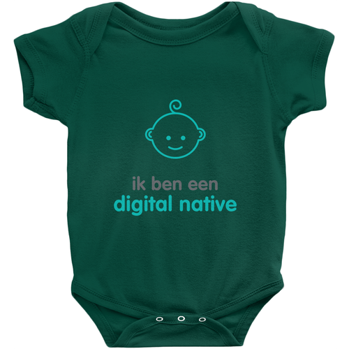 Digital native Onesie (Dutch)