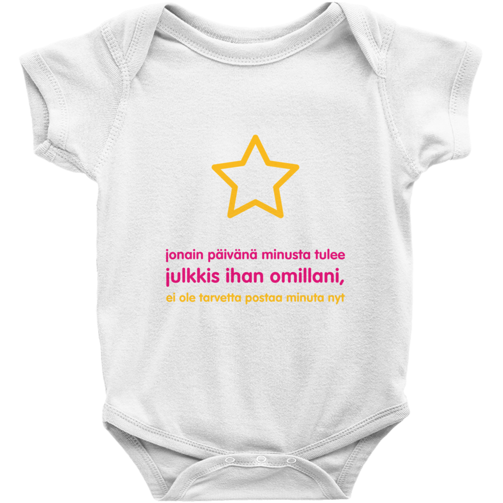 I'll be famous Onesie(Finnish)