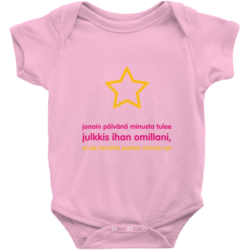 I'll be famous Onesie(Finnish)
