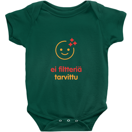 No filter needed Onesie(Finnish)