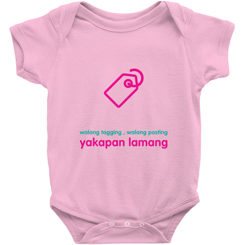 No tagging Onesie (Filipino)