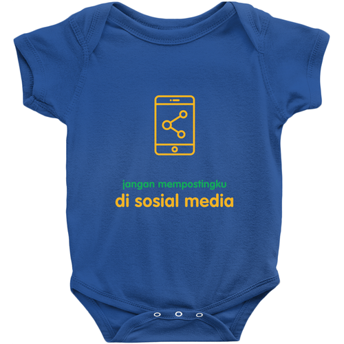 Don't Post me Onesie (Indonesian)
