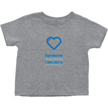 Handsome Toddler T-Shirts (English)