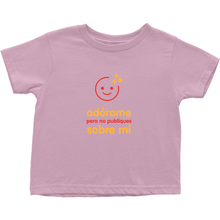 Adore me Toddler T-Shirts (Spanish)