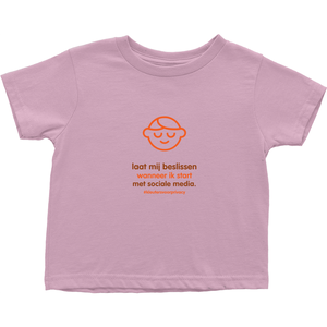 Let me Decide Toddler T-Shirts (Dutch)