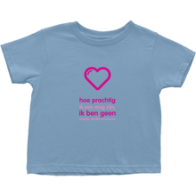 Gorgeous Toddler T-Shirts (Dutch)