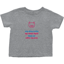 Kitty Toddler T-Shirts (Filipino)