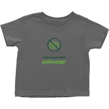 No Paparazzi Toddler T-Shirts (Filipino)