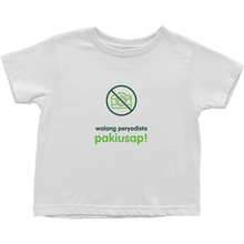 No Paparazzi Toddler T-Shirts (Filipino)