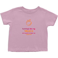 I asked for a Smartphone Toddler T-Shirts (Filipino)