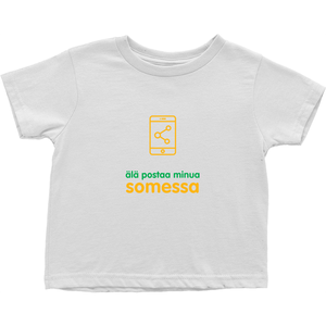 Don't Post me Toddler T-Shirts (Finnish)