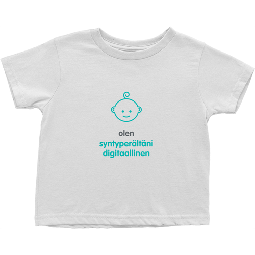 Digital native Toddler T-Shirts (Finnish)