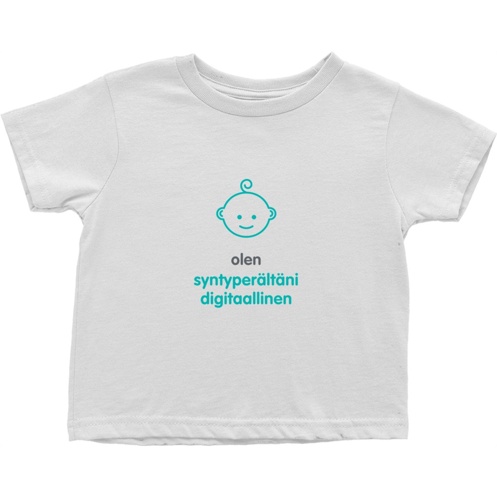 Digital native Toddler T-Shirts (Finnish)