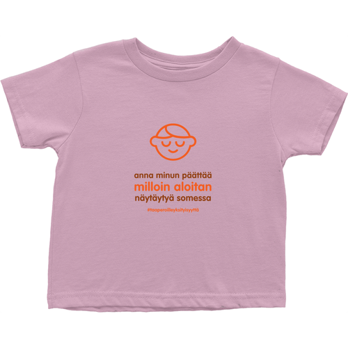 Let me Decide Toddler T-Shirts (Finnish)