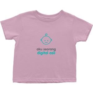 Digital native Toddler T-Shirts (Indonesian)