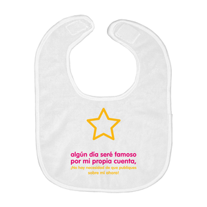 I'll be famous Bib (Spanish)