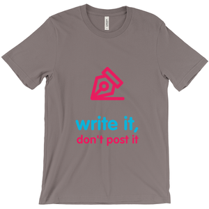 Write Adult T-shirt (English)