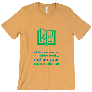 History Adult T-shirt (English)