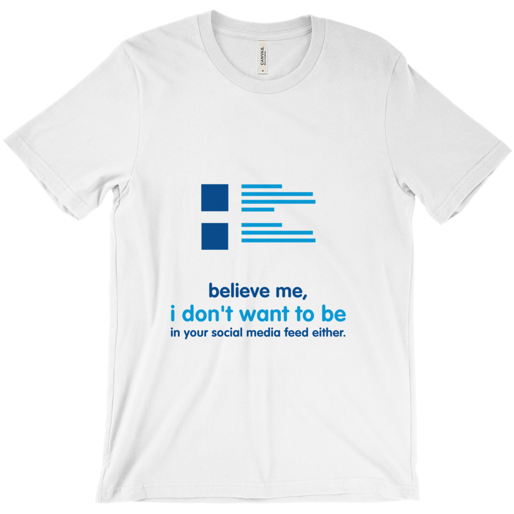 Believe Adult T-shirt (English)