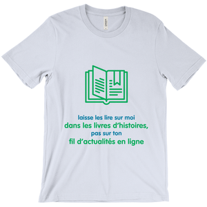 History Adult T-shirt (French)