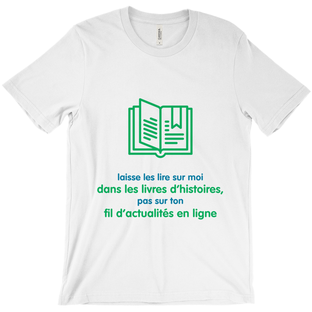 History Adult T-shirt (French)
