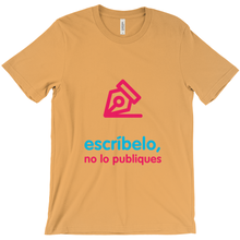 Write Adult T-shirt (Spanish)