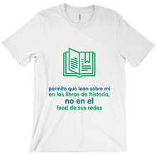 History Adult T-shirt (Spanish)