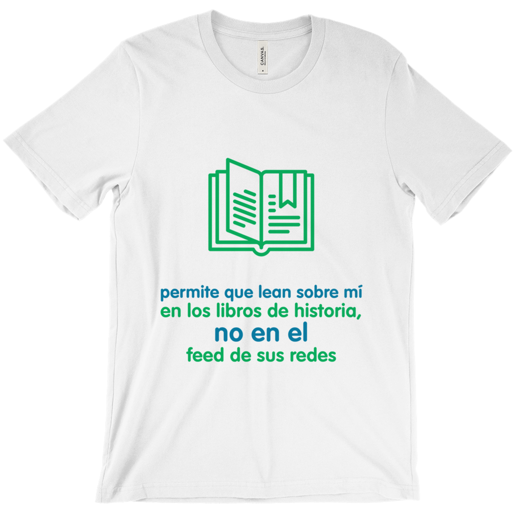 History Adult T-shirt (Spanish)