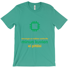 Tech is Ubiquitous Adult T-shirt (Finnish)