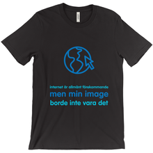 Internet is Ubiquitous Adult T-shirt (Swedish)