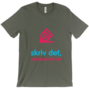 Write  Adult T-shirt (Swedish)