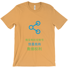 Digital rights Adult T-shirt (Chinese)