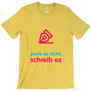 Write Adult T-shirt (German)