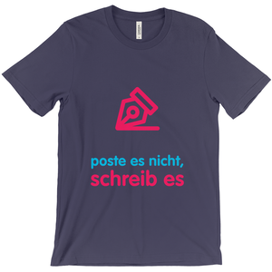 Write Adult T-shirt (German)