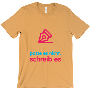 Write Adult T-shirt (German)