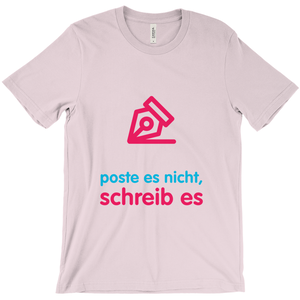 Write Adult T-shirt (German)